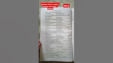 #purneauniversity#guess#mcq#question#exams#purnia#zoology#bsc#bihar#2025#part3#paper5#punjabisong#me