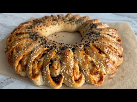طريقة عمل فطيرة الزيتون الشهية    