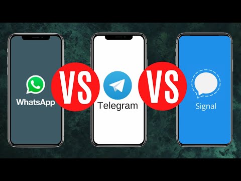 📱Detailed Head To Head Comparison WhatsApp vs Telegram vs Signal 2021 Complete Signal Guide