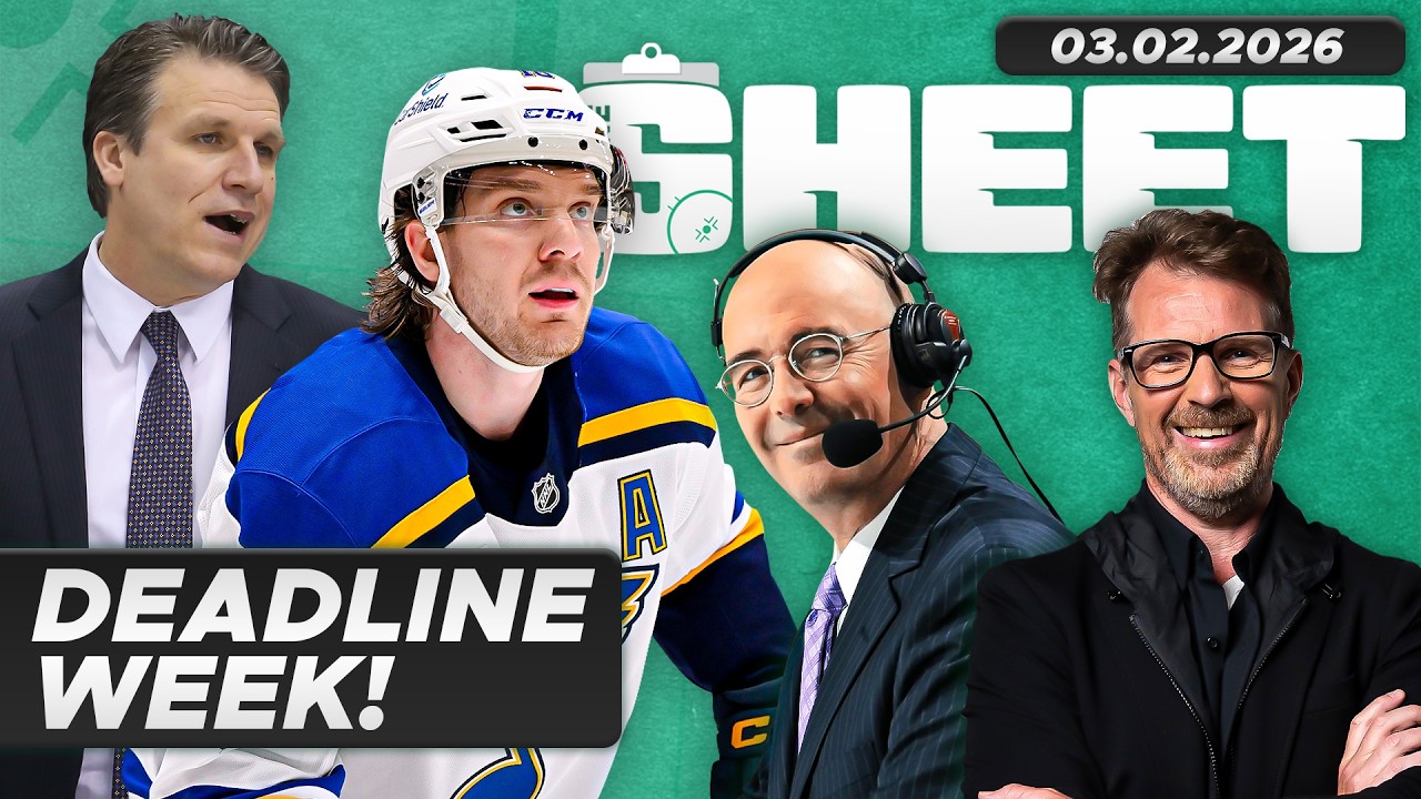 Robert Thomas Sweepstakes, Jim Hiller OUT, Oilers Goaltending, & more ft. Pierre McGuire | The Sheet