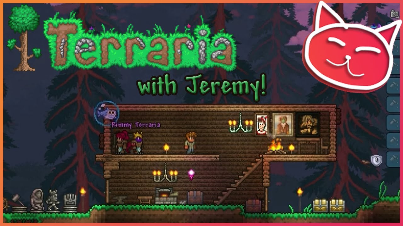 First Time Terraria with Jeremy!
