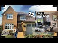 Touring a GORGEOUS 4 Bed New Build | UK House Tour Property Vlog | Redrow Homes Welywyn ShowHome