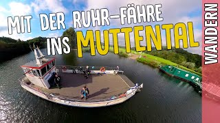 Mit der Ruhrtalfähre ins Muttental | Bochum Witten Kemnader Stausee Ruhr-Fähre Burg Hardenstein