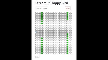 [Streamlit] Game Flappy Bird (Intro)