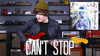 Can't Stop - Red Hot Chili Peppers Guitar Cover