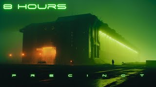 PRECINCT [8 HOURS] - Blade Runner Ambience - Atmospheric Cyberpunk Ambient Music (NO ADS)