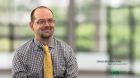 Biostatistics Faculty Spotlight | David Redden, PhD | UAB School of Public Health