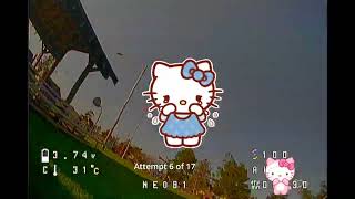 Neos First Powerloop with a  Custom 75mm TinyWhoop