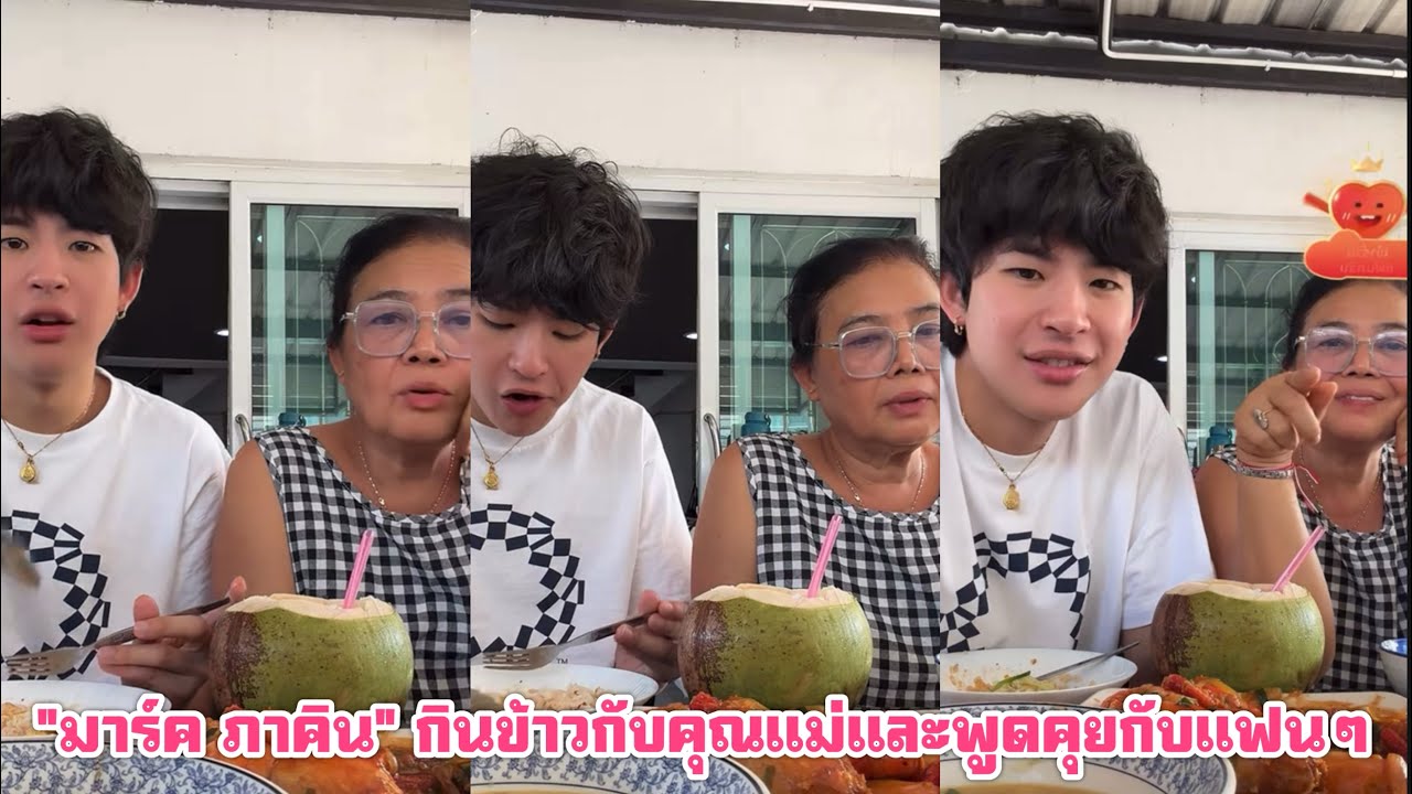 Марк Пакин пообедал со своей матерью и пообщался с фанатами. #MarkPakin