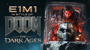 E1M1 in style of DOOM: The Dark Ages (Cover by Andy Strider)