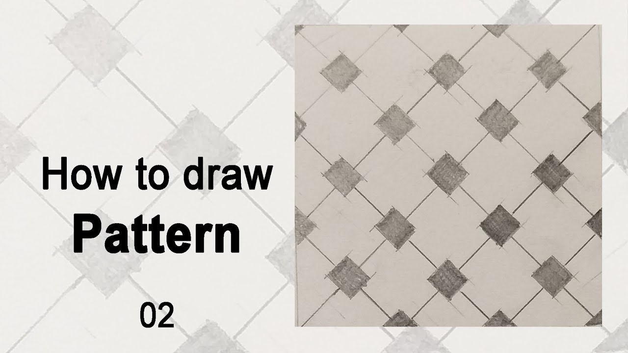 How to draw Pattern 02 - YouTube