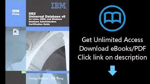 Download DB2 Universal Database V8 for Linux, UNIX, and Windows Database Administration Certific PDF
