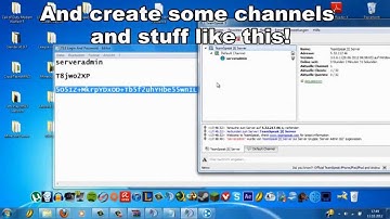 How To: Create a Team Speak 3 Server with Hamachi [English/Englisch] HD + Subtitle!