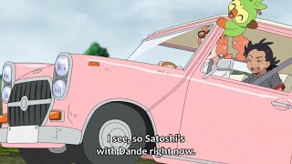 Goh gets tortured by Sonia’s bad driving Pokémon (2019) Episode 100 English Sub