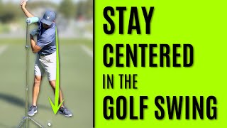 GOLF: How To Stay Centered In The Golf Swing