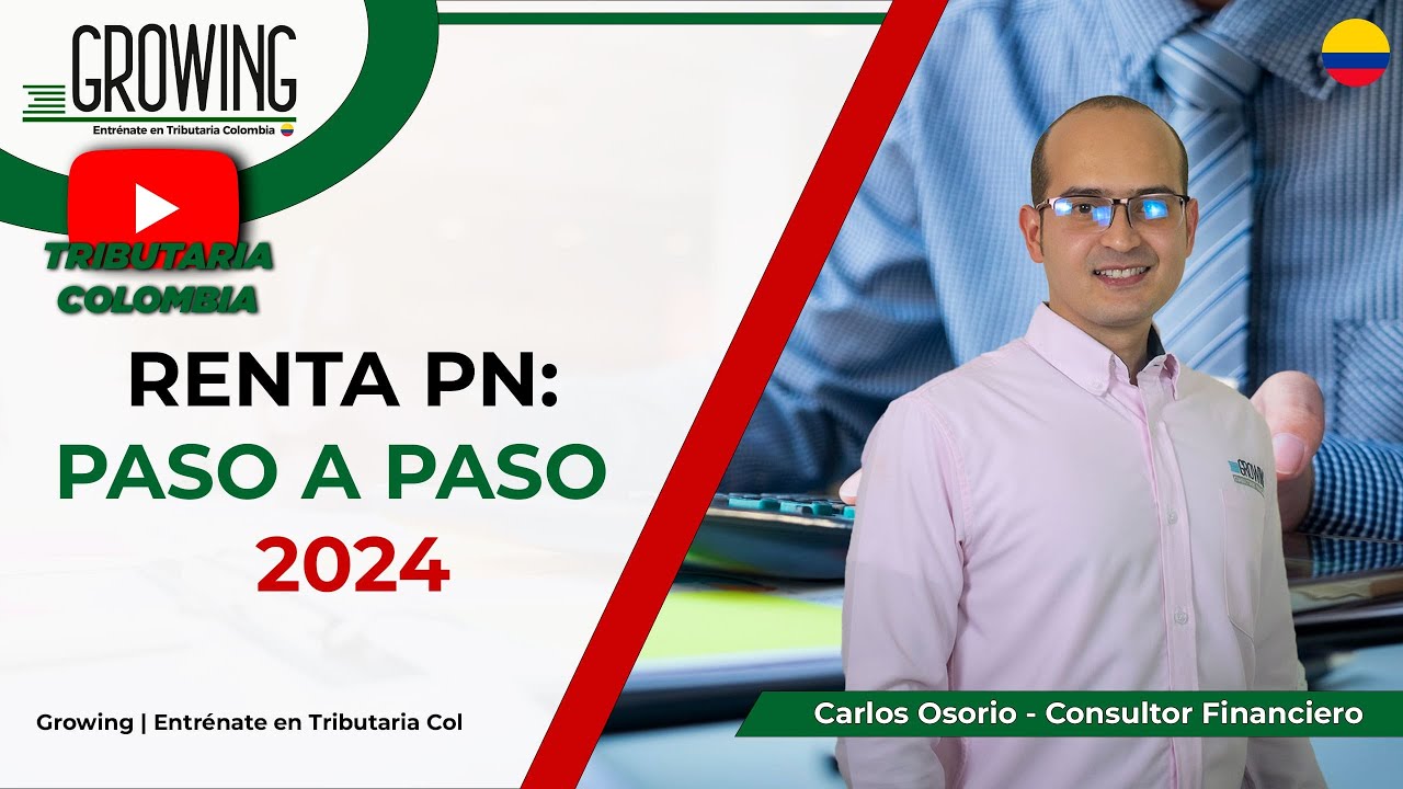PASO a PASO: DECLARACION de RENTA Persona Natural 2024 (guía práctica ...