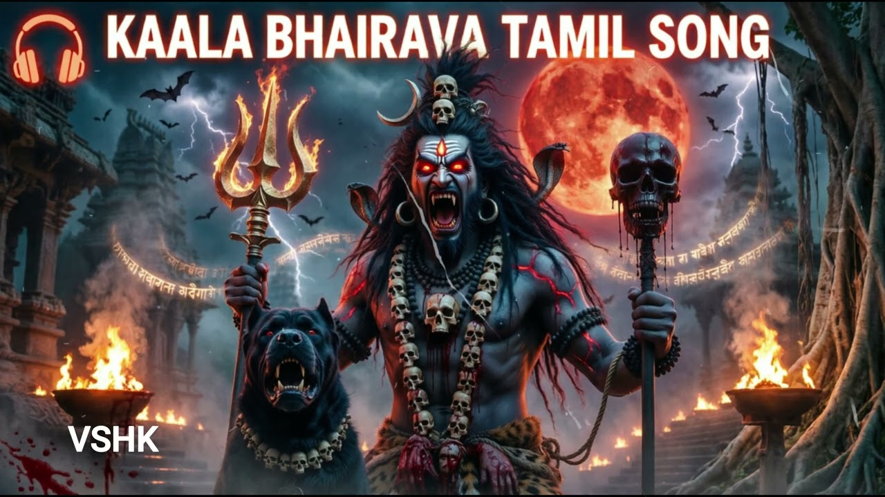 Kaala Bhairava Tamil Song | Fierce Shiva Avatar | Powerful Devotional Chant
