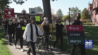 Springfield College students lead Black Lives Matter march and rally Thursday