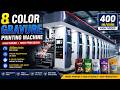 Inside an 8-Color Gravure Printing Press | 400m/min High-Speed Printing