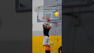 RATE THIS DUNK 🫣#basketball #basketballshorts #ballislife #hooper #dunk #nba #shorts