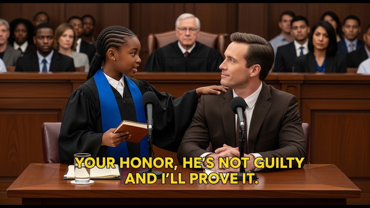 I Can Defend Him!— Said The Impoverished 12-Year-Old Black Girl After Lawyer Abandoned The Young..