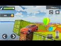 Mega Ramp Car Stunts Driving - Impossible Racing Tracks 3D Simulator - Gameplay Android