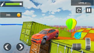 Mega Ramp Car Stunts Driving - Impossible Racing Tracks 3D Simulator - Gameplay Android