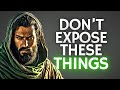 8 things you should not expose to others islam