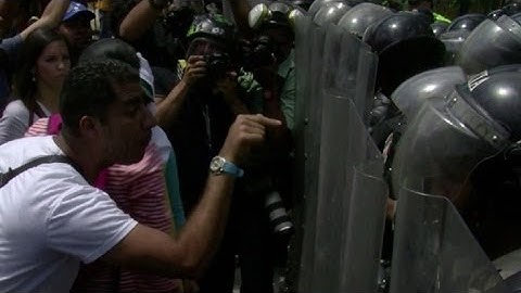 Se reactivan protestas en Venezuela