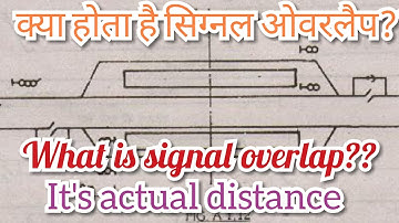 OVERLAP USED IN INDIAN RAILWAYS||PART-2||SIGNAL OVERLAP AND IT