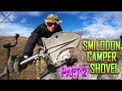 SMILODON CAMPER SHOVEL - PART 2 - DESTRUCTION TEST - UNTIL IT BREAKS - ZUNE LOTOO -CHINA MADE