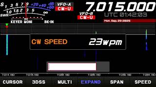 2025-09-29 Ham radio session