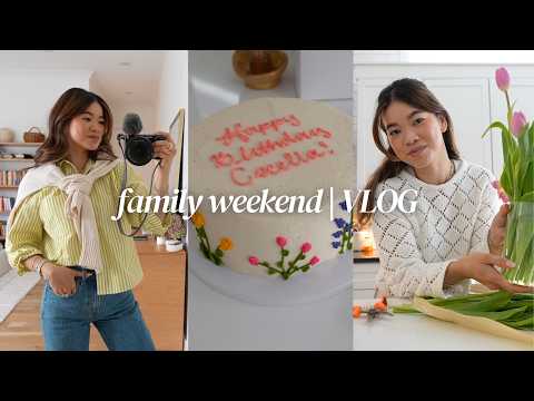 A Very Spring Vlog | Cece's 2nd birthday, Weekend as a family, Simple Spring joys!