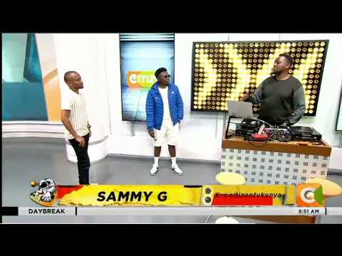 SAMMY G LIVE ON CITIZEN TV- LEVEL UP SHOW. "HOW I CAME TO LIMELIGHT".