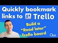 THE quick tip for saving links/blogs/webpages to Trello - Quick tips 2022
