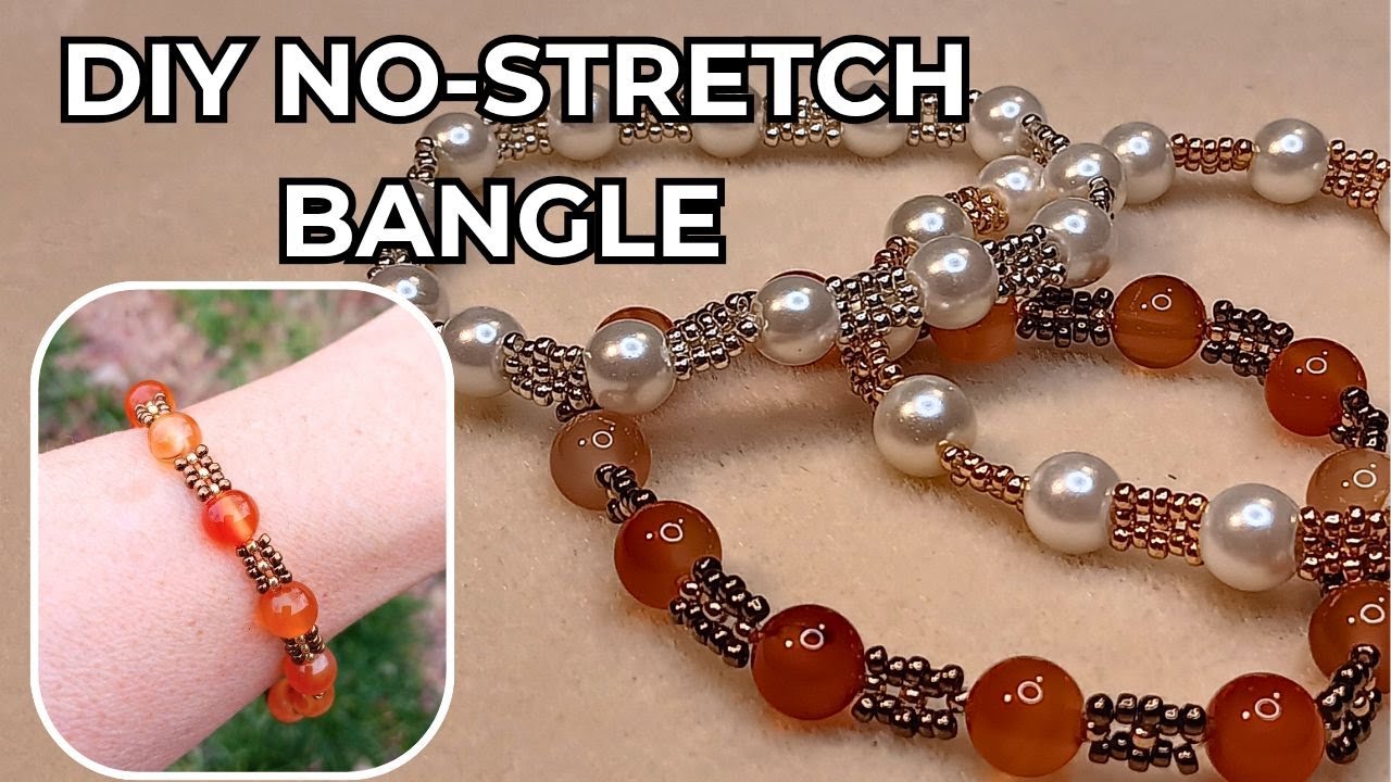 Браслет из драгоценных камней и жемчуга, сделанный своими руками | Не растягивается и легкий