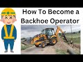#jcb How to become backhoe operator? Backhoe safety training Tips |Training for Backhoe Operator