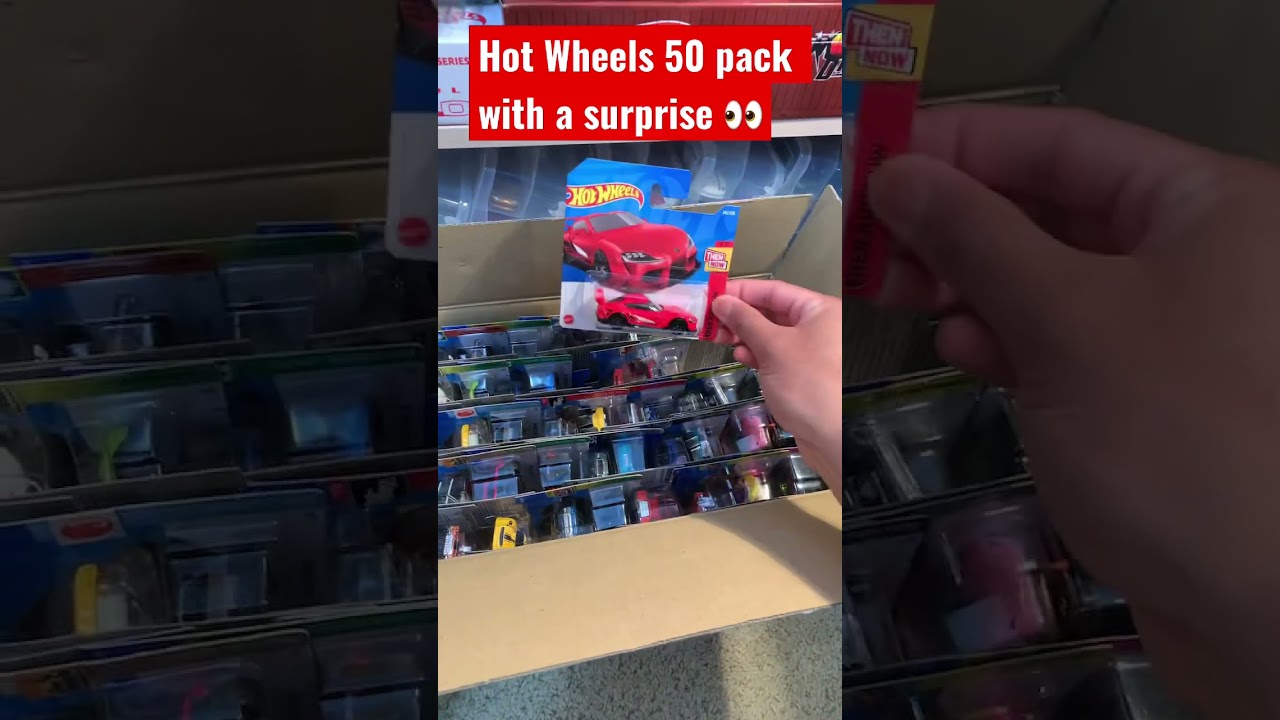Unboxing Hot Wheels 50 pack with a little surprise!👀😂 
