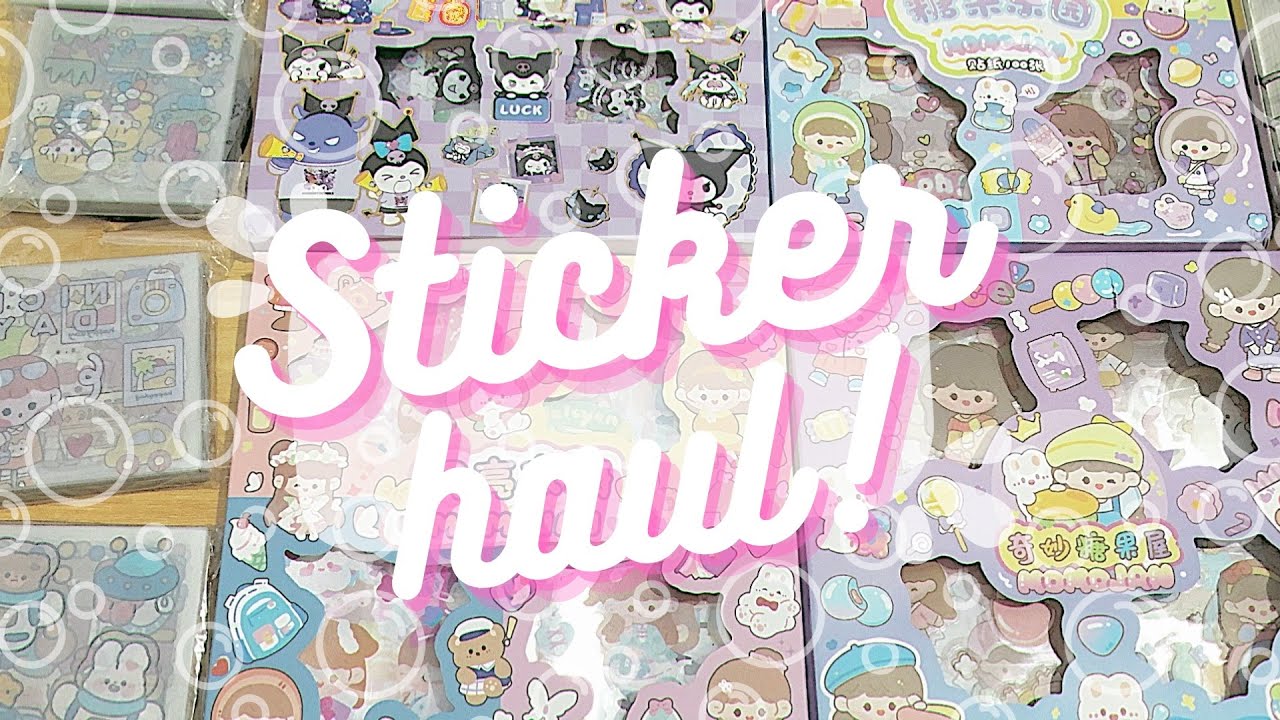 💕 Sticker Haul 💜 MOMOJAN 💜 Cute Kawaii journal planner Stationery