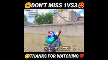 1VS3 CLUTCH VIDEO POWER OF DBS 🥵😈#shorts #viralshorts #viralvideo