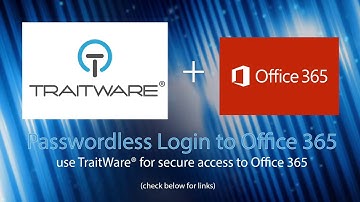 TraitWare - Passwordless Login to Office 365