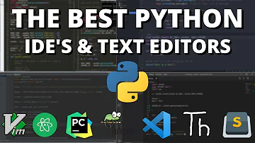 Which software is best for Python programming?