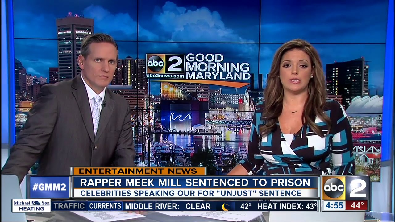 Meek Mill receives up to four years in prison for violating parole