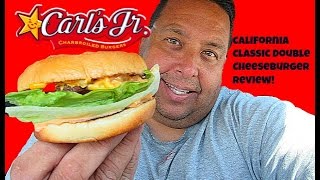 Carls Jr.® California Classic Double Cheeseburger REVIEW!