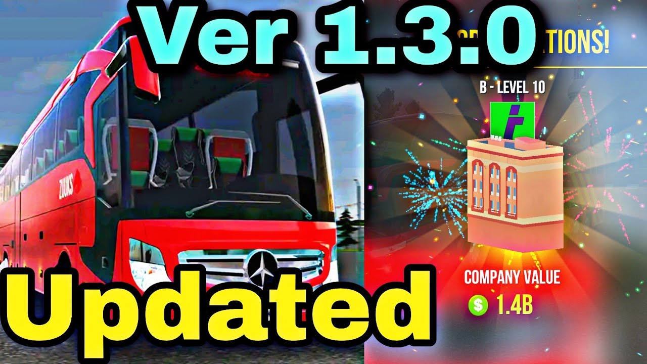 Bus Simulator Ultimate Mod Apk (Updated) Ver 1.3.0 100 % Working