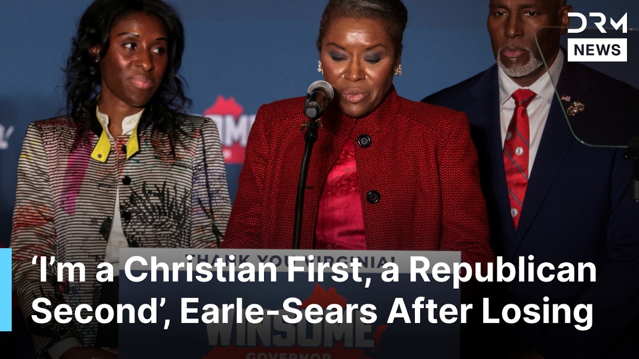 Winsome Earle-Sears Concedes Virginia Governor Race — Delivers Defiant, Faith-Filled Speech | AC1G