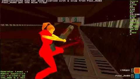 Thursday, April 18, 2019 Quake 2 CTF RailwarZ Late Night Games