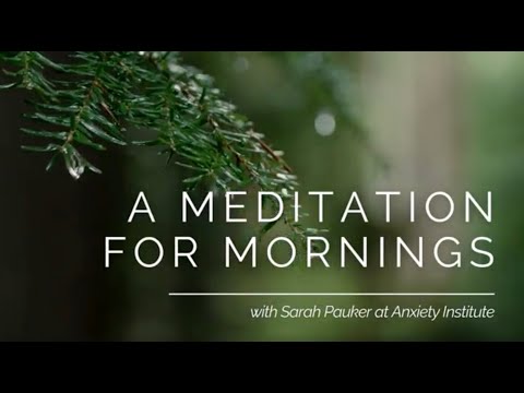 Morning Meditation for Anxiety Relief | Calm Start to Your Day by Anxiety Institute
