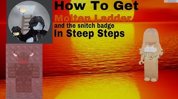 How to get molten ladder + the snitch badge in steep steps (tutorial + showcase)