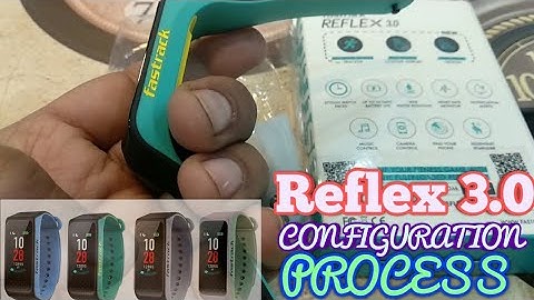 Fastrack Reflex 3.0 Full Touch Heart Rate Sensor Watch Configuration Process ❤️ #reflex3.0
